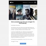 Zdjęcie okładkowe wpisu: Przedłużenie subskrypcji Apple TV+ dotarło i do mnie