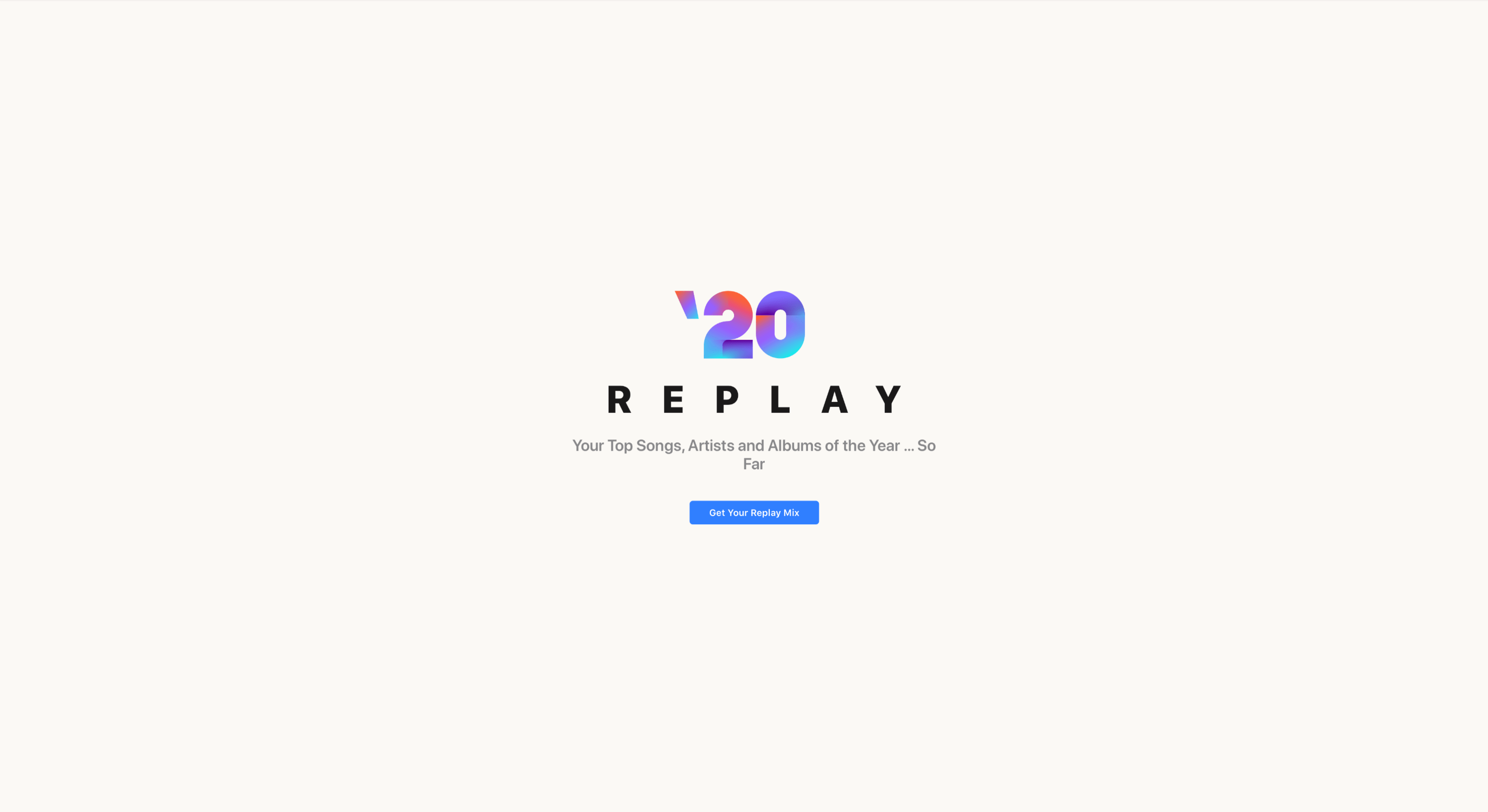 Zdjęcie okładkowe wpisu Apple Music Replay 2020 – playlista z najpopularniejszymi piosenkami i playlistami, które odtwarzałaś/eś w 2020 roku