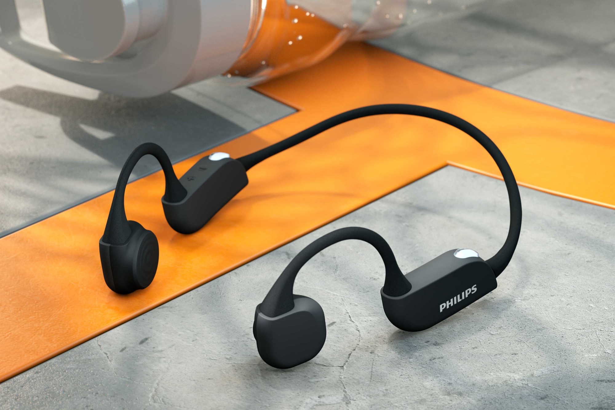 Zdjęcie okładkowe wpisu Philips przedstawia nowe modele bezprzewodowych słuchawek sportowych