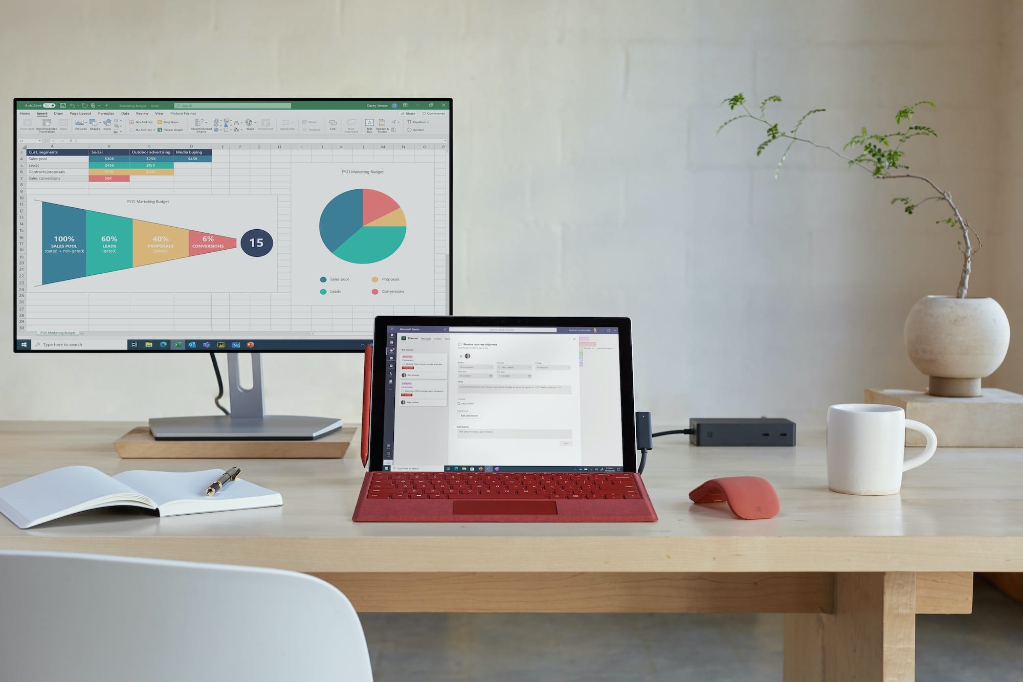 Zdjęcie okładkowe wpisu Microsoft zaprezentował Surface Pro 7+ dla biznesu