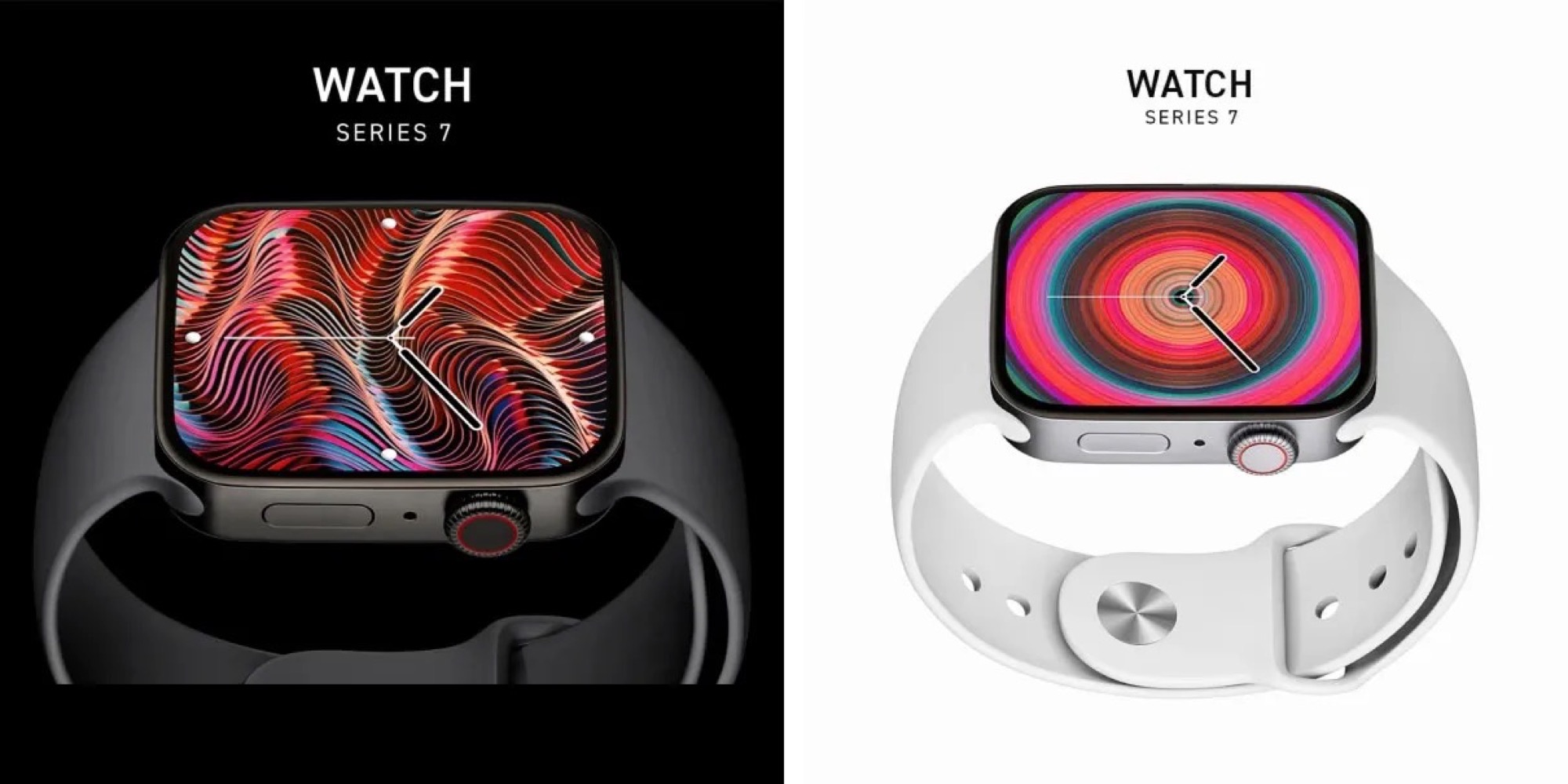 Zdjęcie okładkowe wpisu Nowe, koncepcyjne rendery nowego Apple Watch Series 7