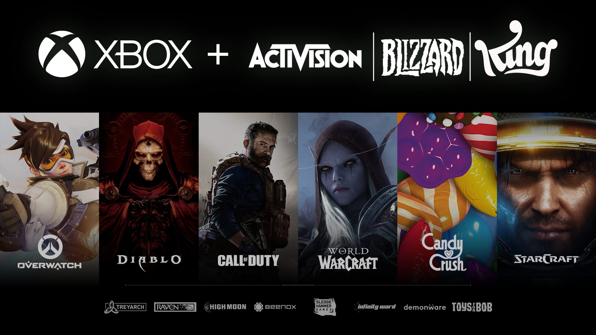 Zdjęcie okładkowe wpisu Microsoft przejmuje Activision Blizzard
