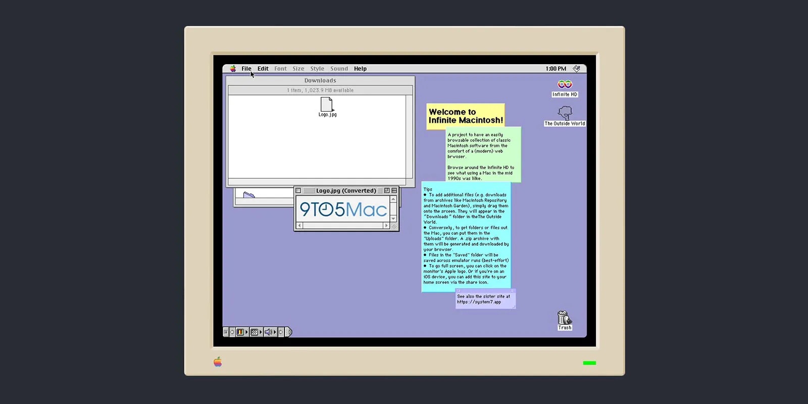 Zdjęcie okładkowe wpisu Emulatory System 7 i Mac OS w przeglądarce internetowej