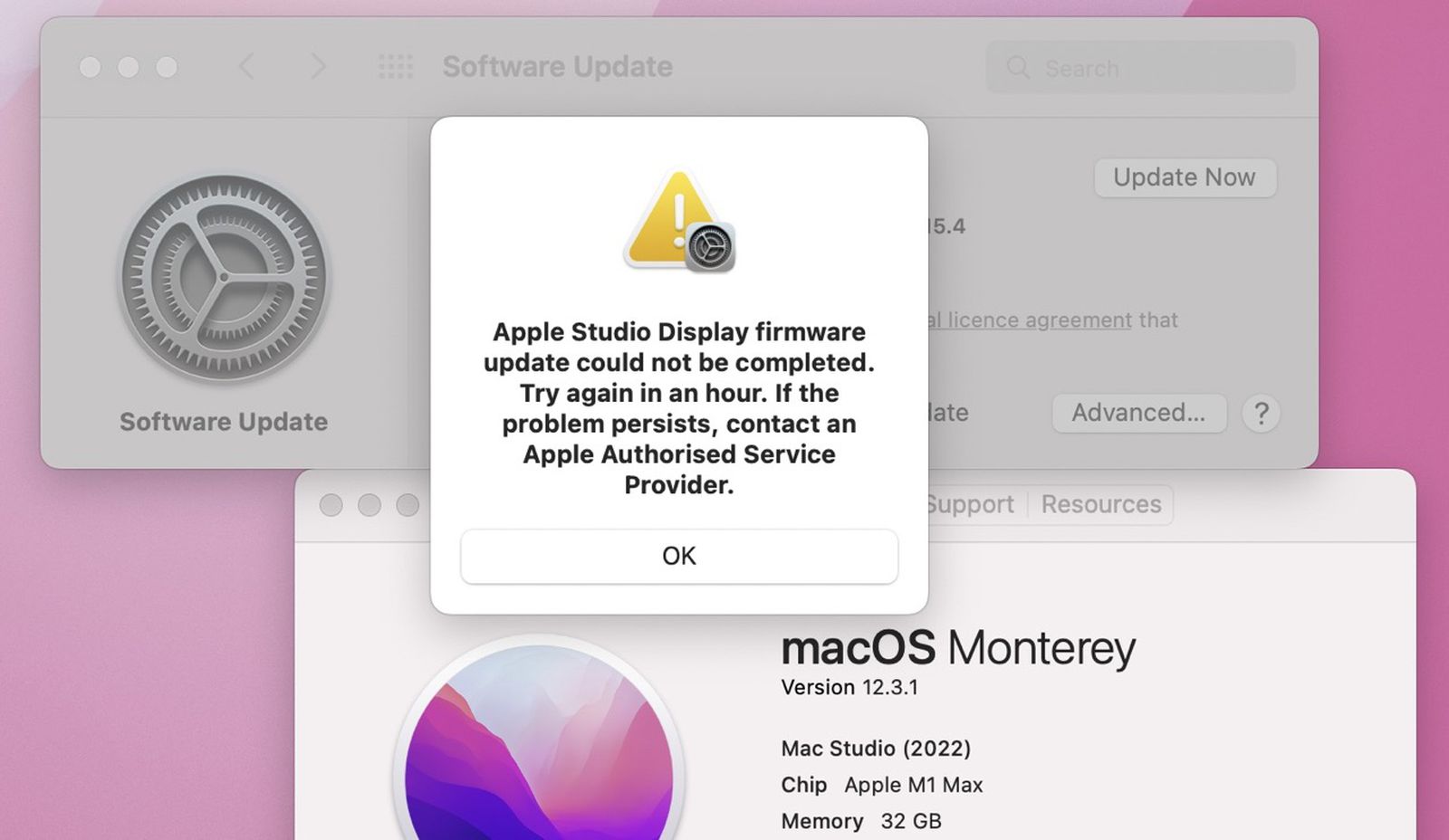 Zdjęcie okładkowe wpisu Problemy z aktualizacjami niektórych egzemplarzy Apple Studio Display