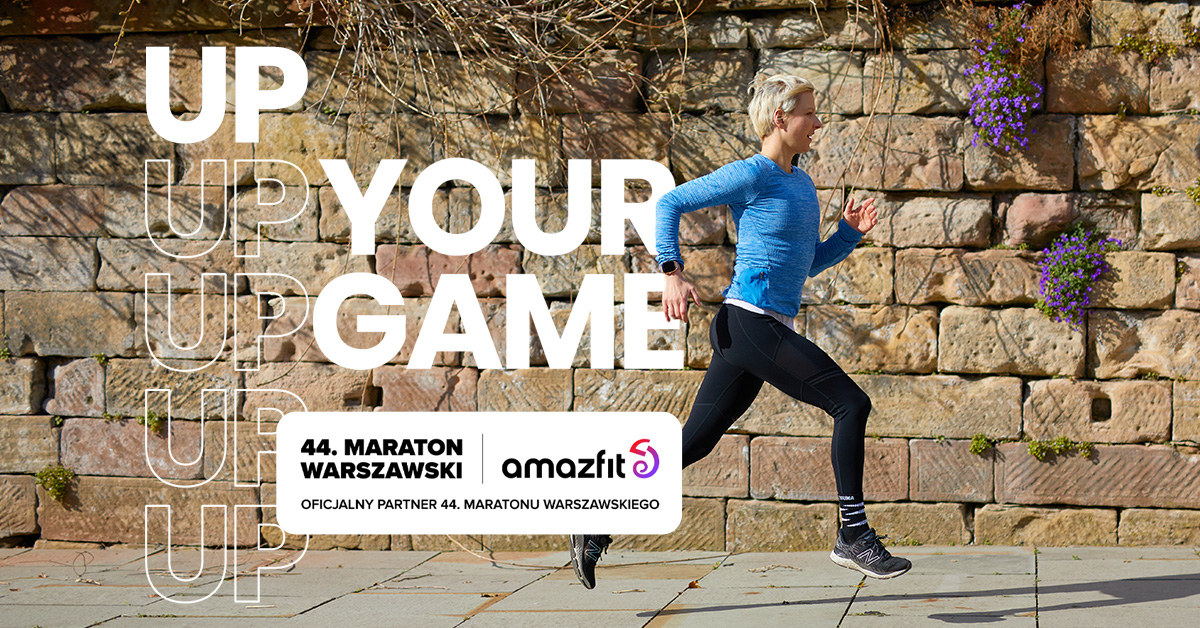 Zdjęcie okładkowe wpisu Amazfit partnerem Maratonu Warszawskiego