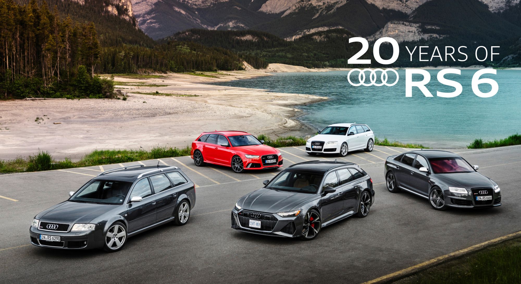 Zdjęcie okładkowe wpisu Audi świętuje 20-lecie kultowej serii Audi RS6 – przypomnijmy je sobie