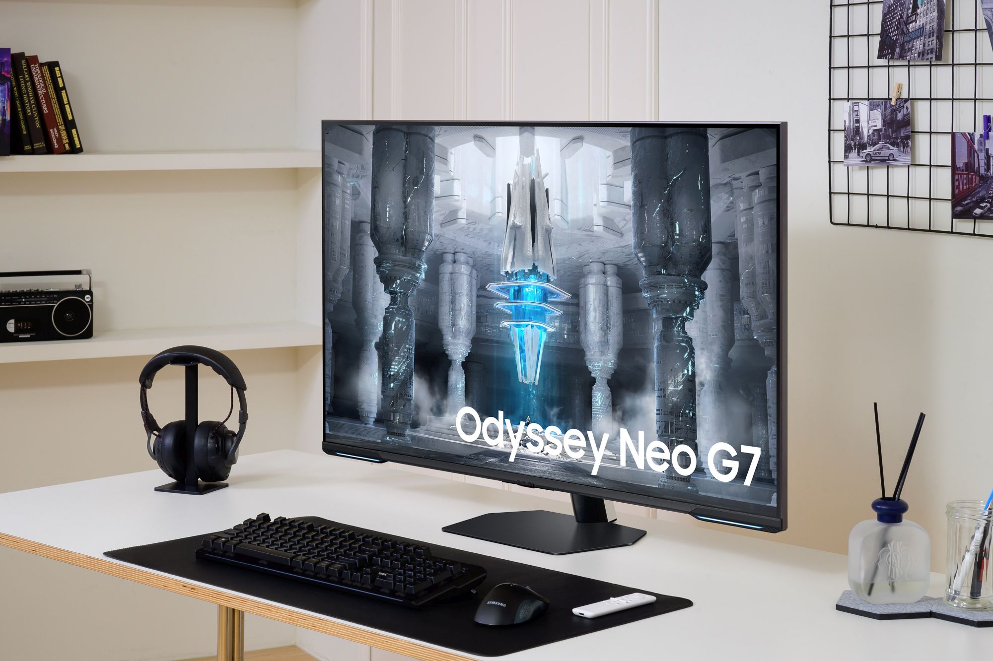 Zdjęcie okładkowe wpisu Samsung Odyssey Neo G7 43″ – gamingowy monitor z podświetleniem Mini-LED