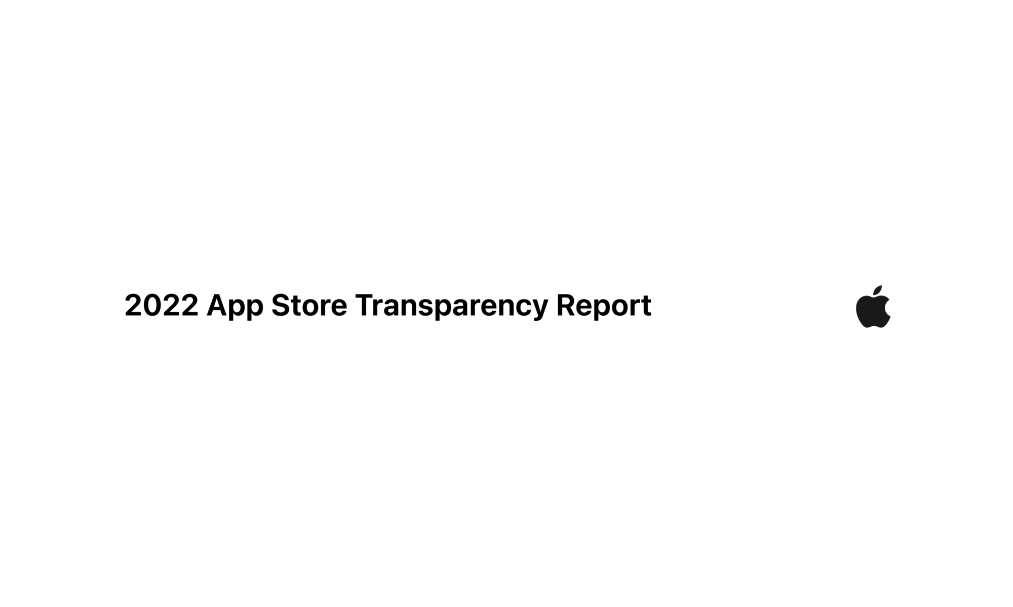 Zdjęcie okładkowe wpisu App Store Transparency Report 2022