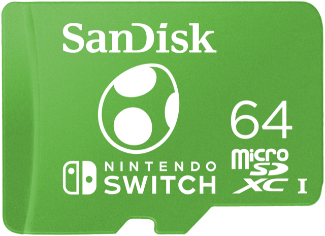Nintendo microSD 64 GB SanDisk Yoshi