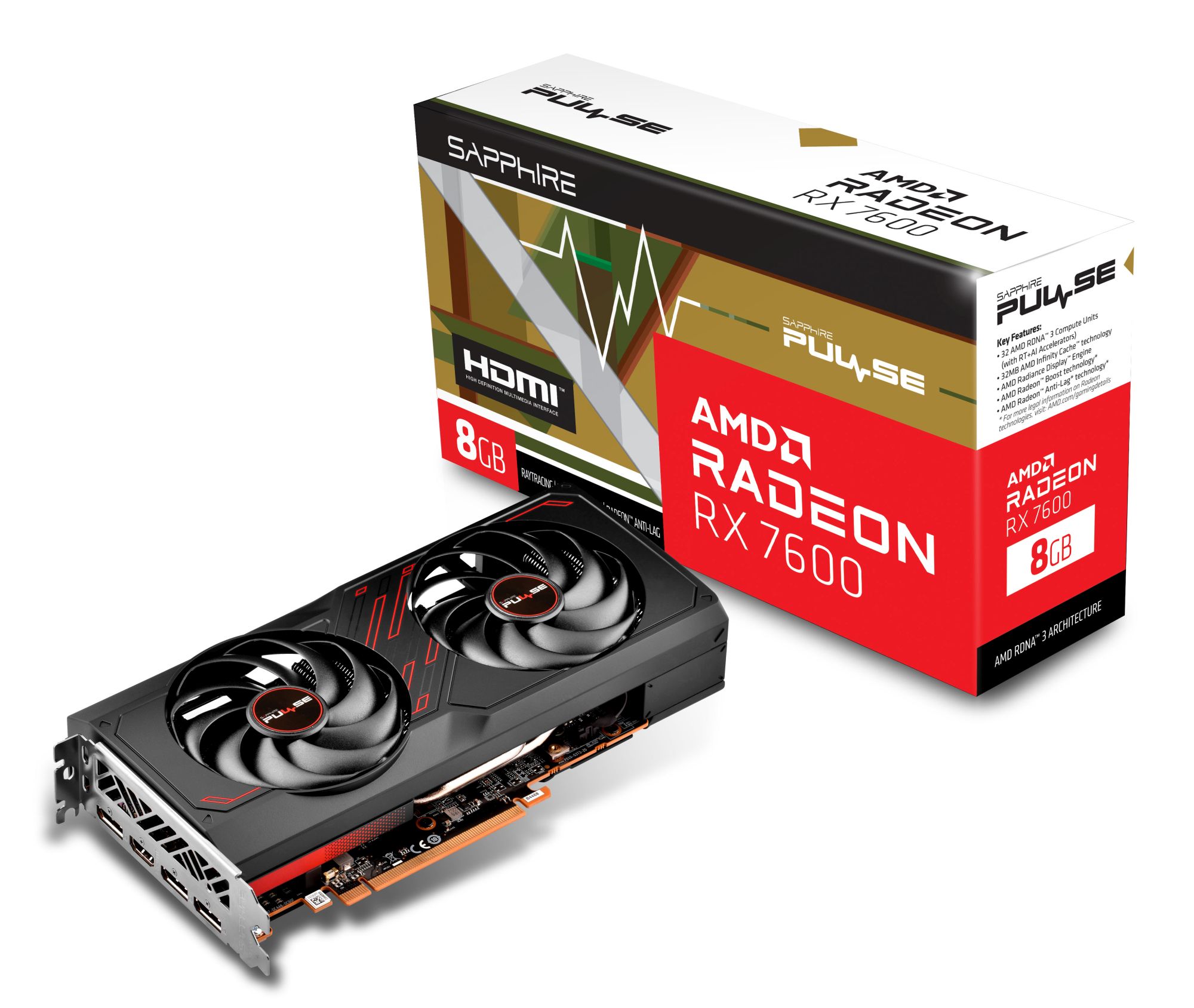 Zdjęcie okładkowe wpisu Sapphire Pulse AMD Radeon RX 7600 8 GB – nowy układ, nowa karta i już ponad referencję
