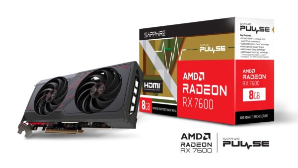 Sapphire Pulse AMD Radeon RX 7600