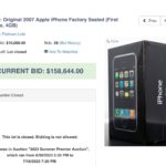 Zdjęcie okładkowe wpisu: Nieodpakowany iPhone sprzedany za 159 tys. dolarów