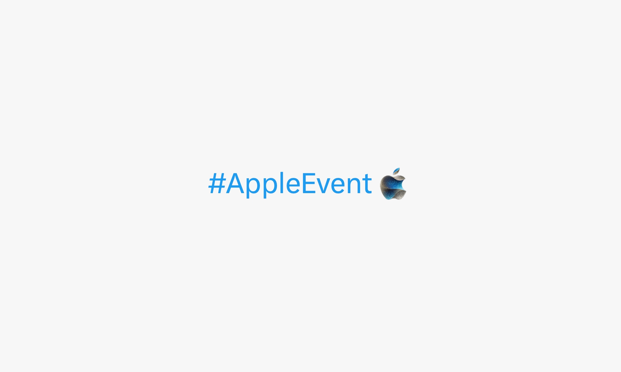 Zdjęcie okładkowe wpisu Oficjalny wrześniowego hashtag #AppleEvent na Twitter/X