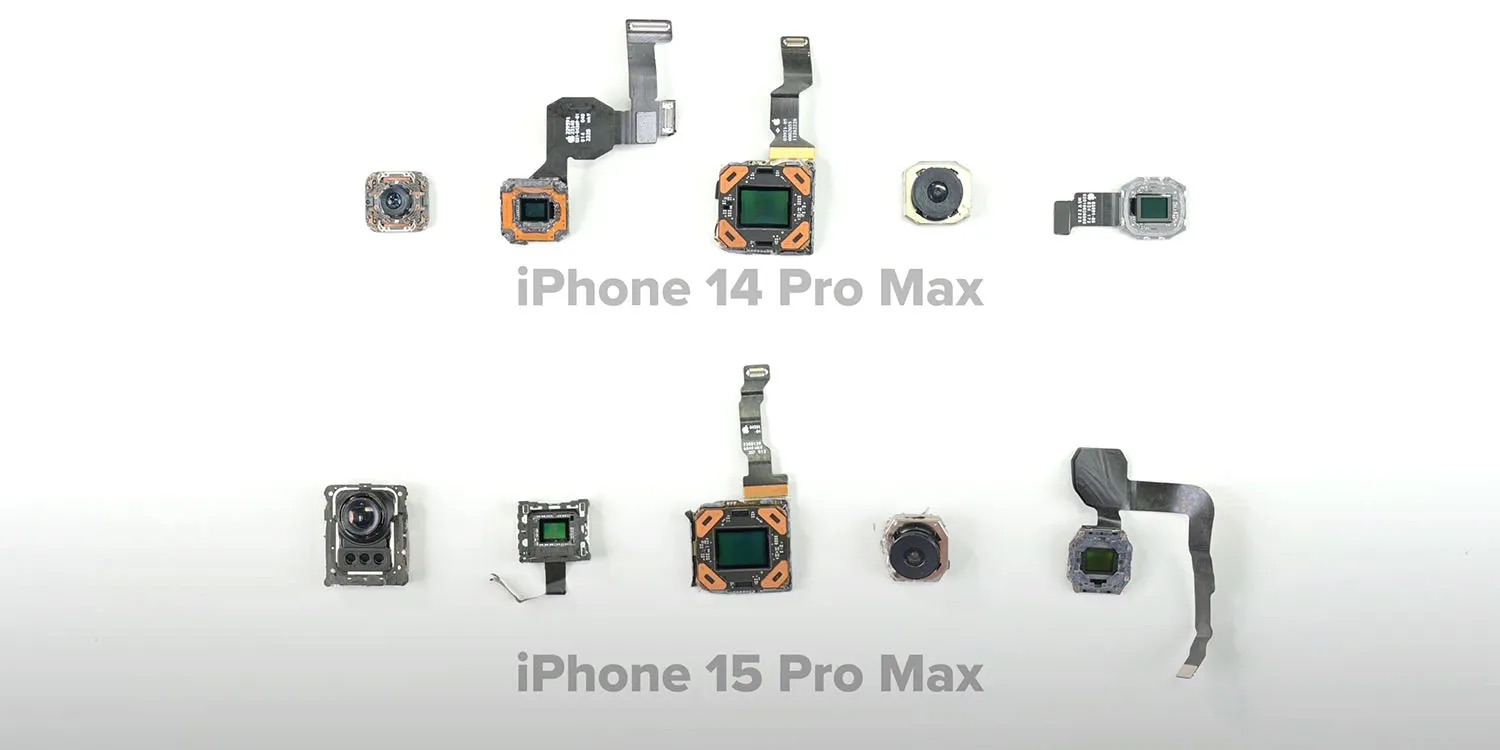 Zdjęcie okładkowe wpisu iFixit rozebrało iPhone’a 15 Pro Max