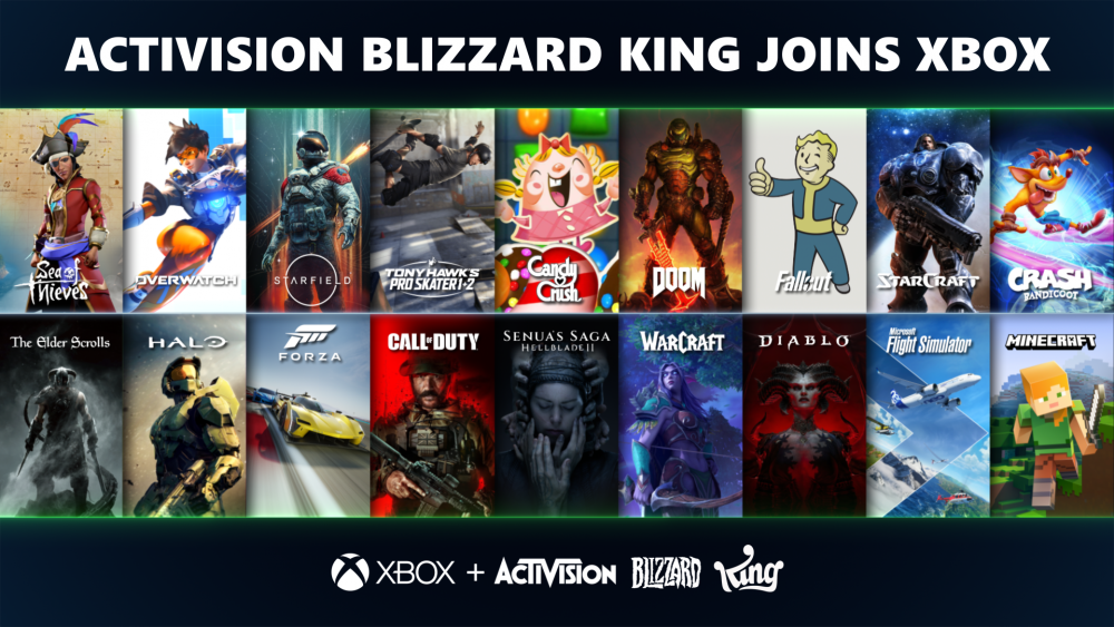 Microsoft przejmuje Activision Blizzard King