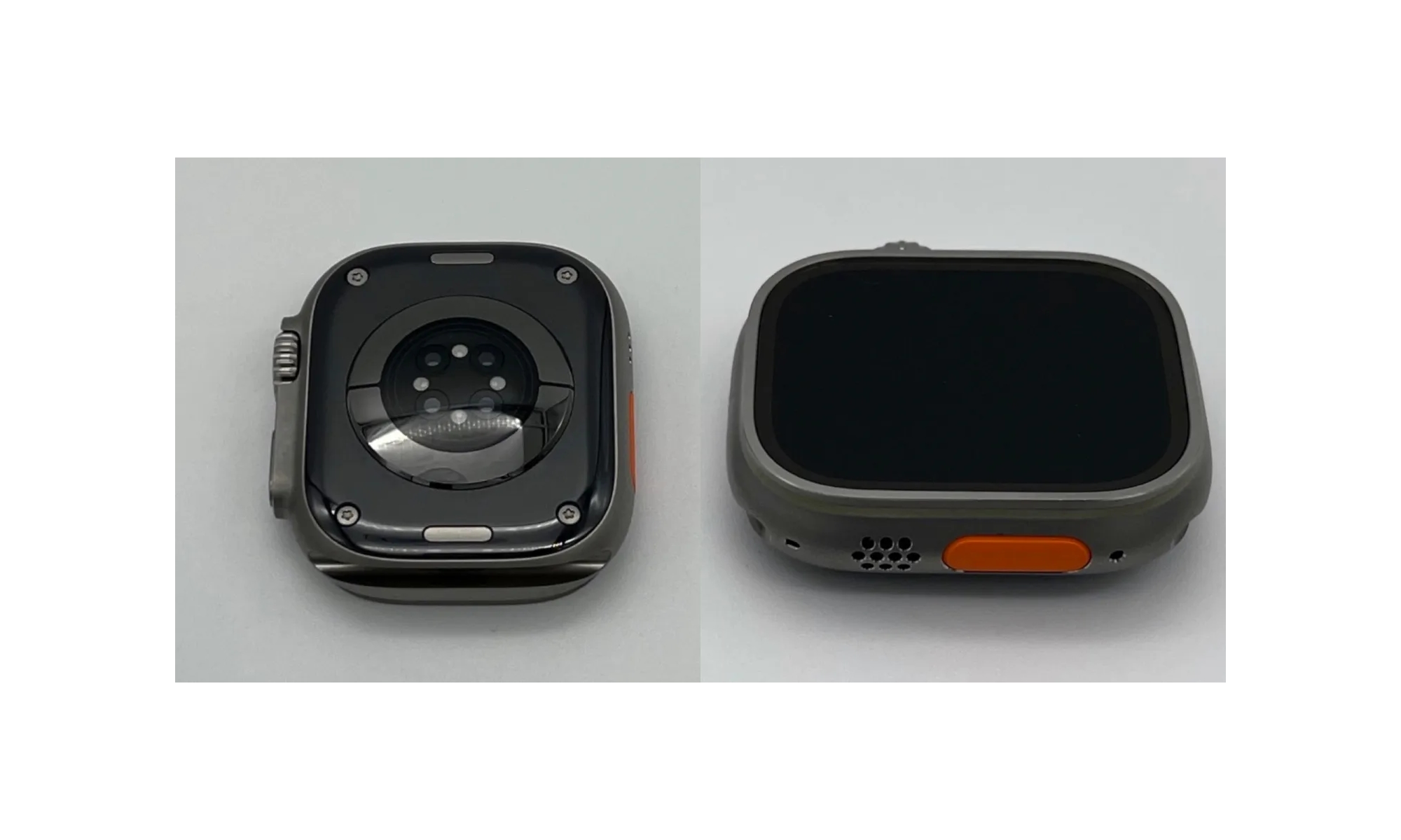 Zdjęcie okładkowe wpisu Zdjęcia FCC pokazują prototyp Apple Watch Ultra z czarnym, ceramicznym tyłem