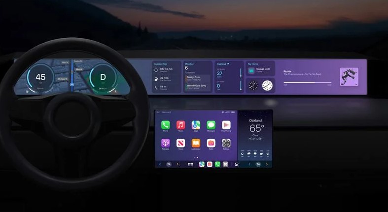 Zdjęcie okładkowe wpisu Wiemy w jakich autach zadebiutuje Apple CarPlay nowej generacji w 2024 roku