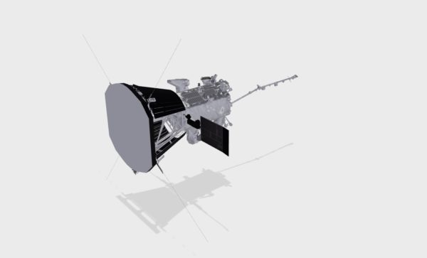 Model sondy Parker Solar Probe (NASA Visualization Technology ...
