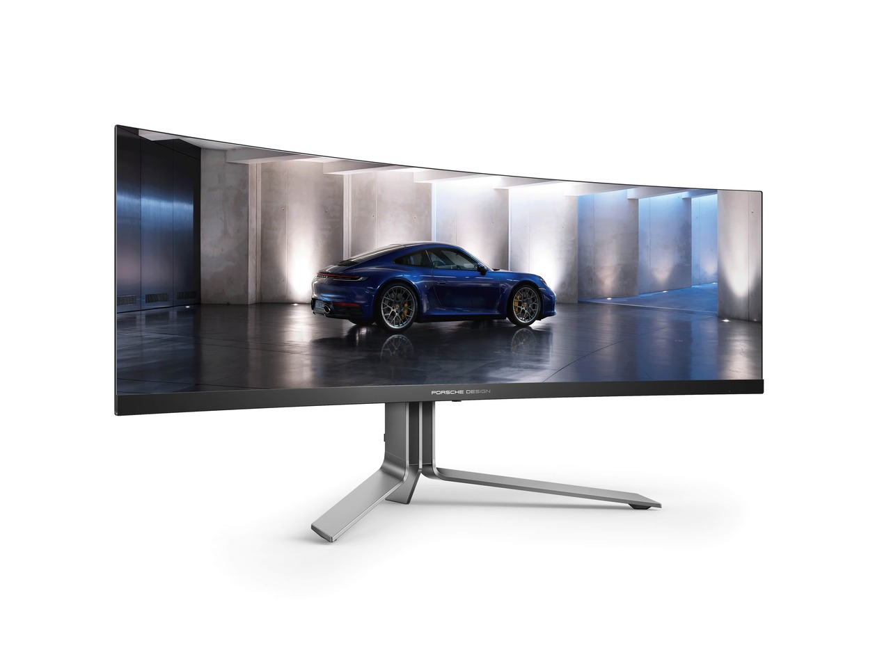 Zdjęcie okładkowe wpisu Nowy, ultrapanoramiczny monitor QD-OLED od Porsche Design i AGON by AOC