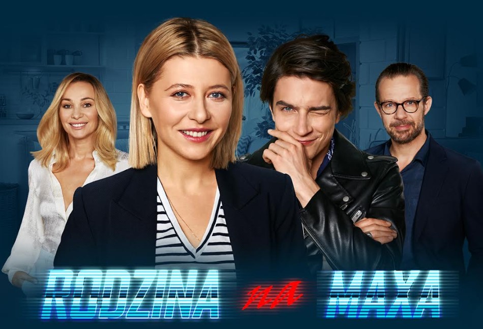 Zdjęcie okładkowe wpisu Drugi sezon komediowej „Rodziny na Maxa” od dziś w Polsat Box Go
