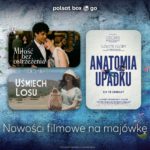 Zdjęcie okładkowe wpisu: Filmowe nowości na maj – Oscarowa „Anatomia upadku”, „Miłość bez ostrzeżenia” i „Uśmiech losu”