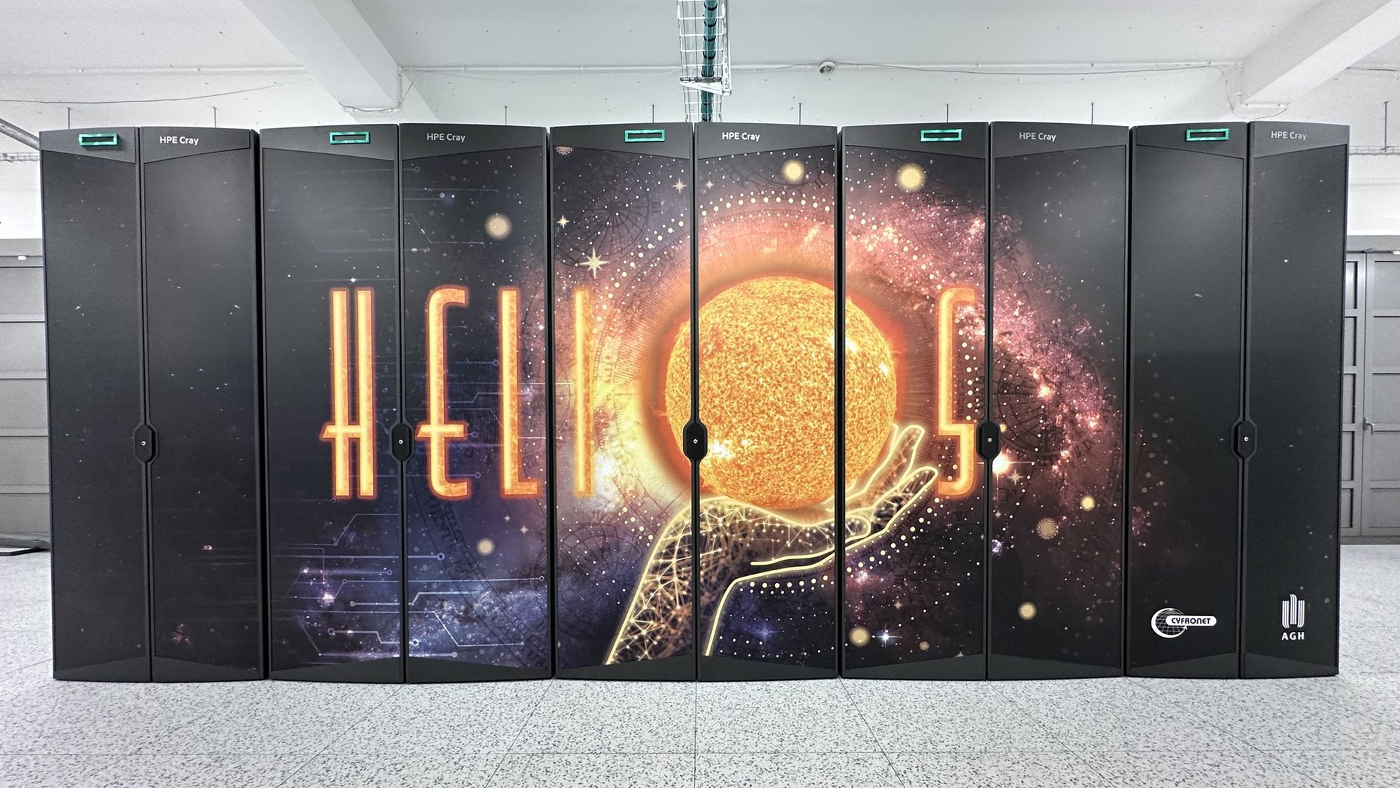 Zdjęcie okładkowe wpisu Oto Helios – nowy, najpotężniejszy superkomputer w Polsce