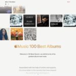 Zdjęcie okładkowe wpisu: 100 najlepszych albumów muzycznych wg Apple