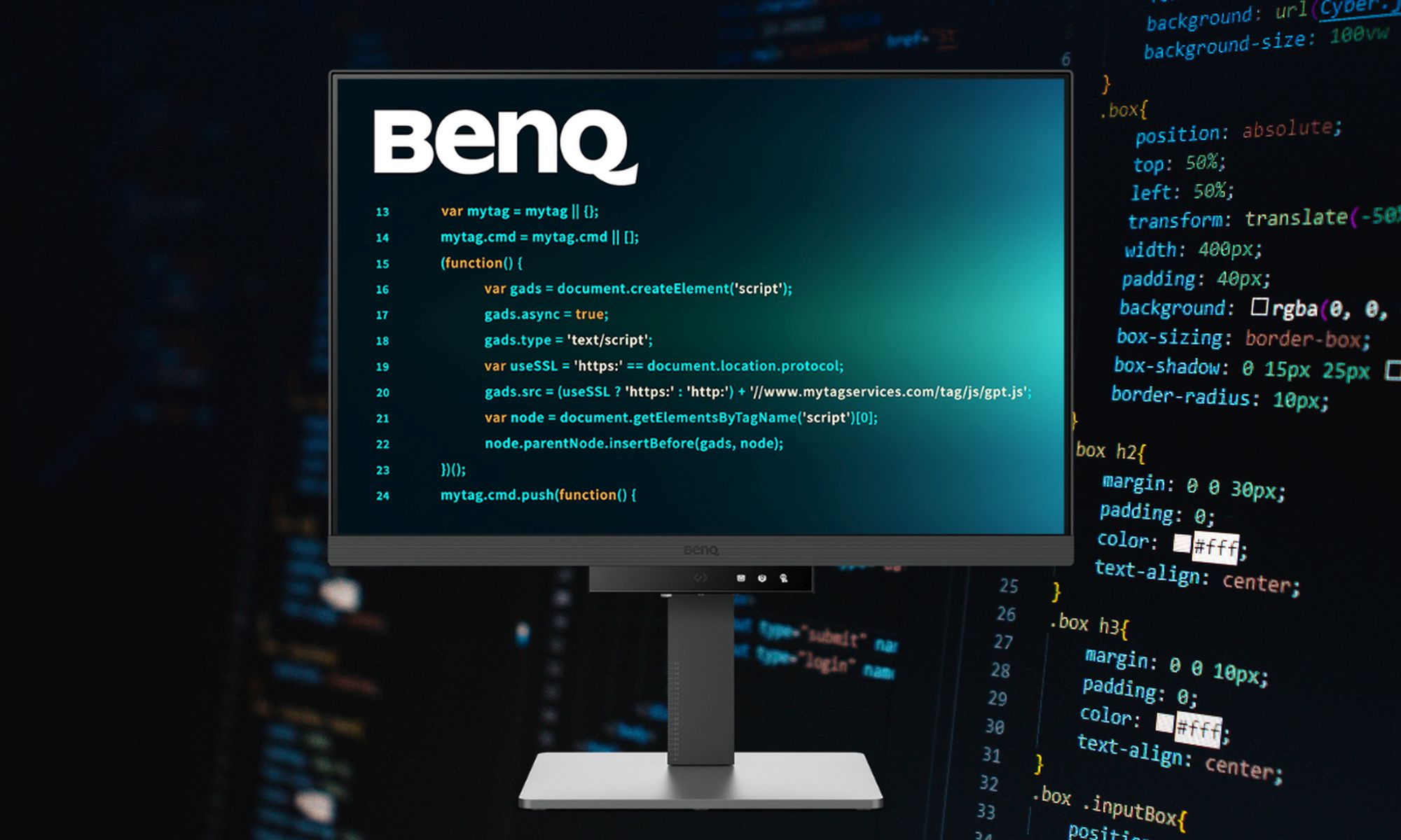 Zdjęcie okładkowe wpisu BenQ ogłasza pierwszy na świecie monitor dla programistów – właściwie to całą serię urządzeń dla koderów