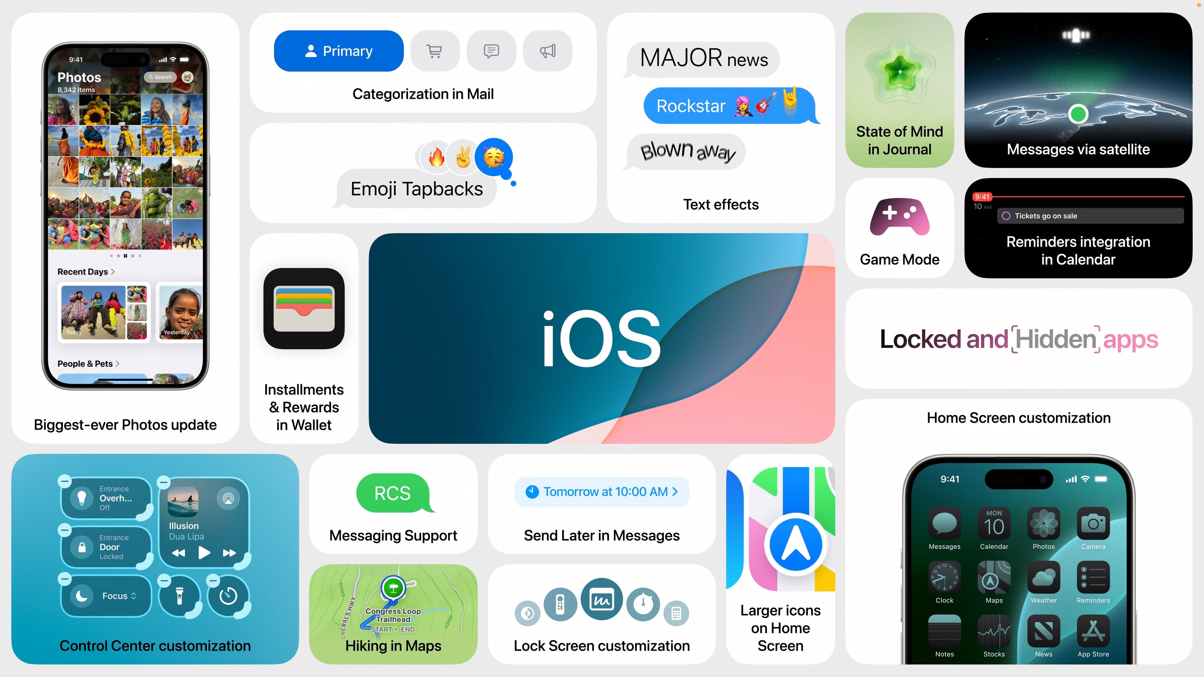 Zdjęcie okładkowe wpisu Apple zaprezentowało iOS 18 na scenie WWDC 2024
