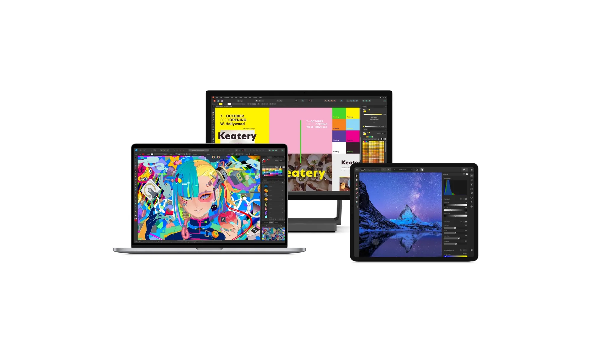 Zdjęcie okładkowe wpisu Affinity Designer, Photo i Publisher są teraz dostępne za darmo