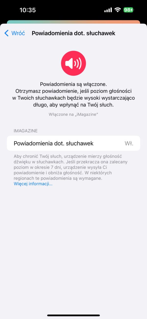 iPhone Zdrowie