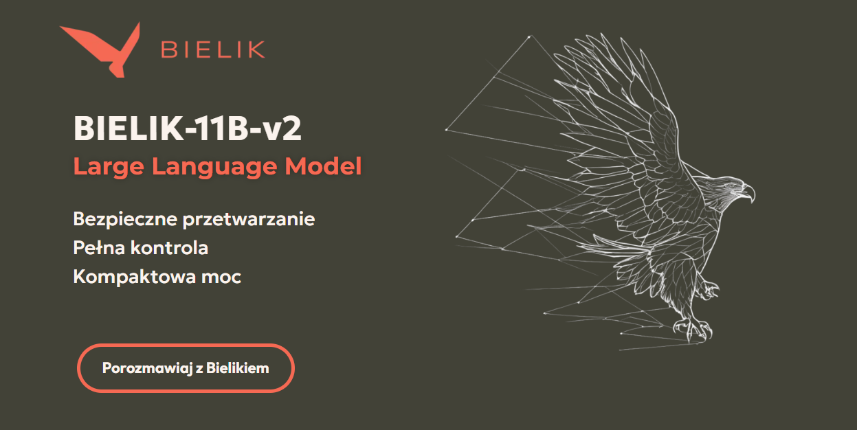 Zdjęcie okładkowe wpisu Oto Bielik – Polacy też mają swoją własną AI opartą na LLM