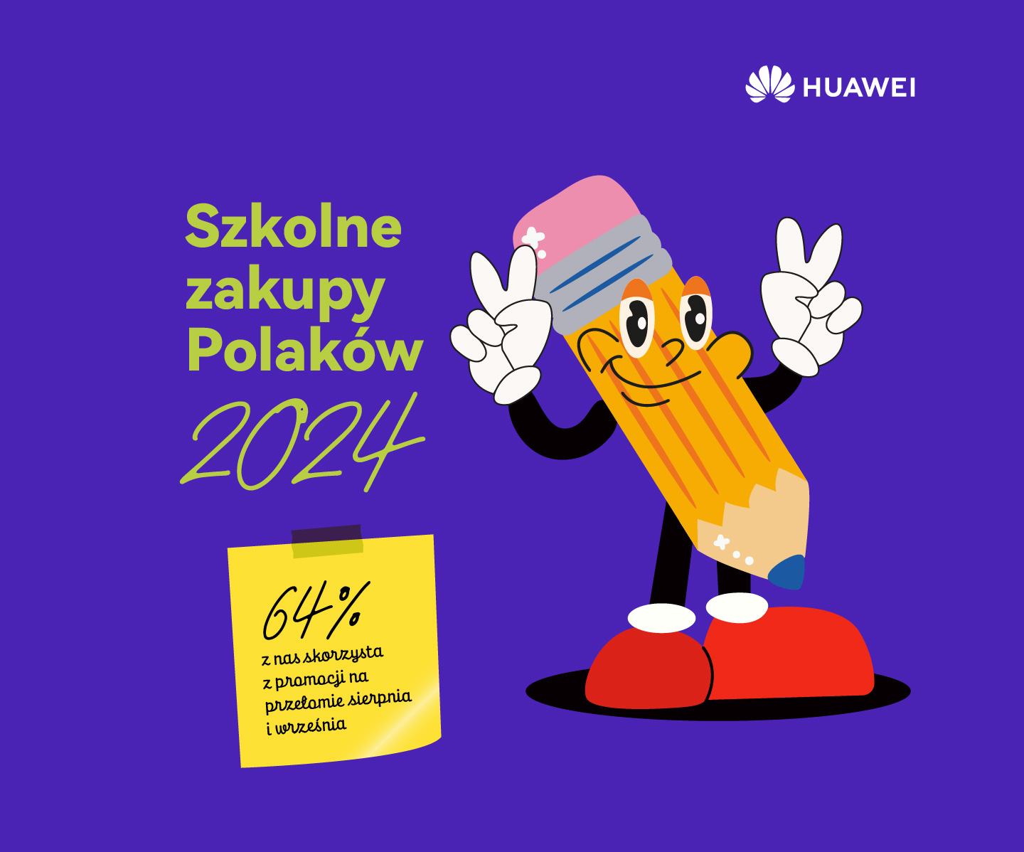 Zdjęcie okładkowe wpisu Szkolne zakupy Polaków 2024 – badanie Huawei pokazuje, że kupujemy przede wszystkim sobie, a nie dzieciom