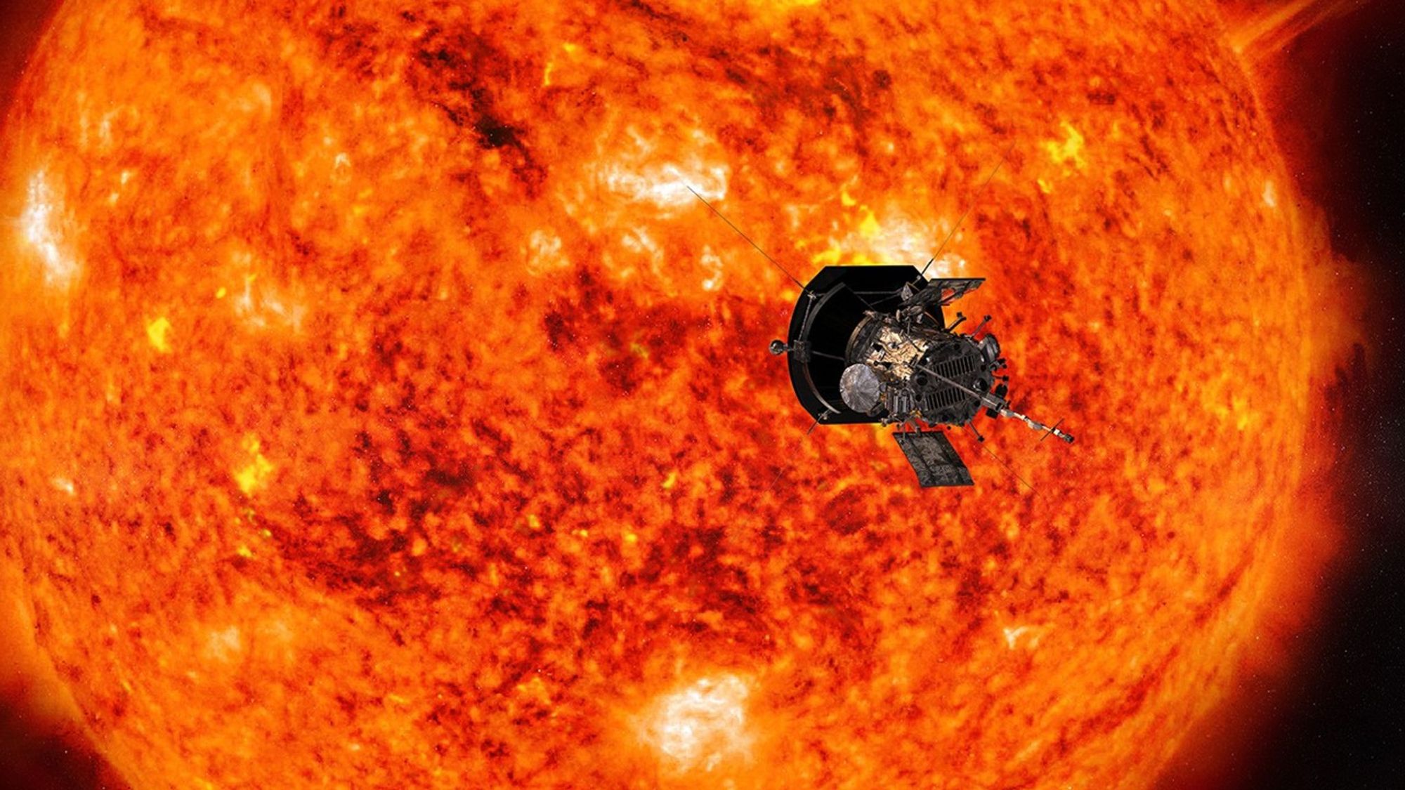 Zdjęcie okładkowe wpisu Parker Solar Probe – nigdy wcześniej twór ludzi nie znalazł się bliżej Słońca