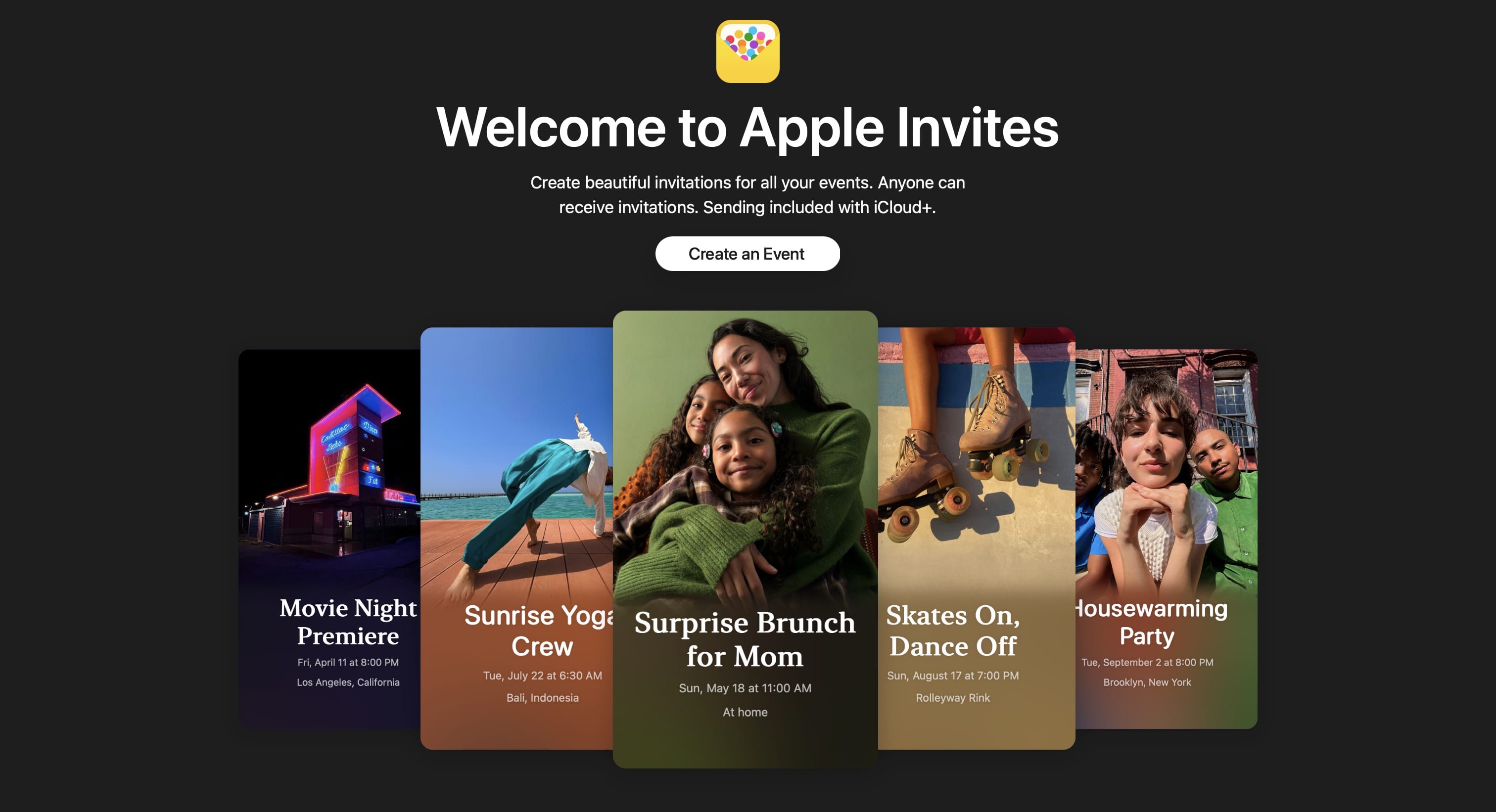 Apple Invites – nowa app zachęcająca do wspólnego przeżywania najpiękniejszych chwil