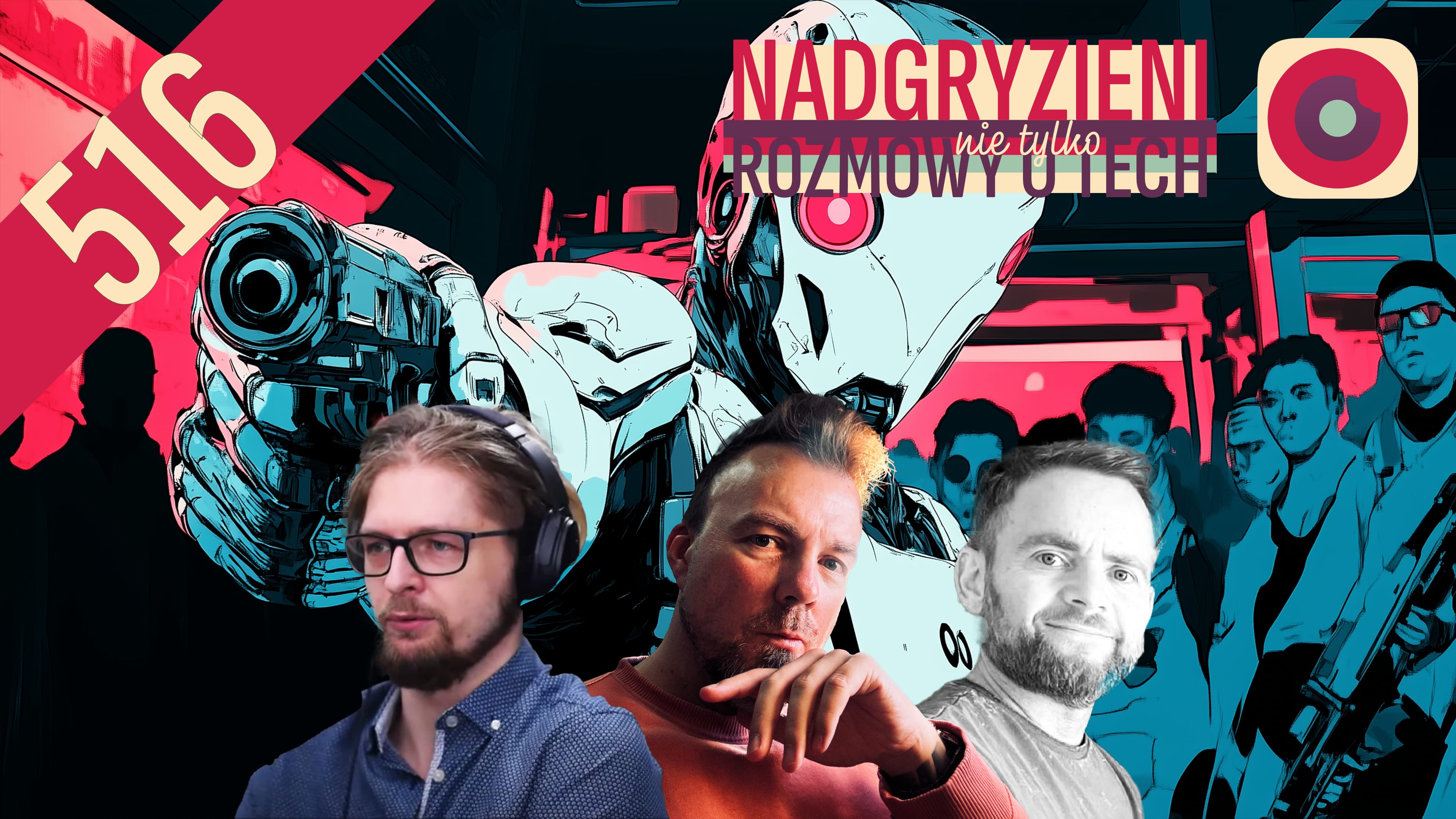 Zdjęcie okładkowe wpisu 516: AI bronią przeciwko ludzkości | Nadgryzieni