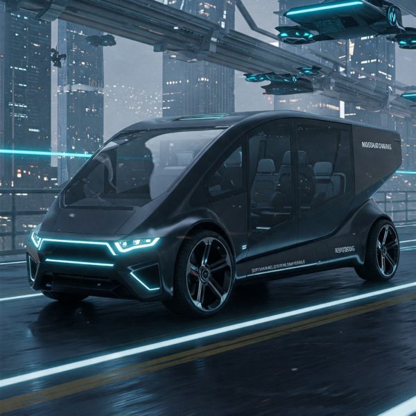 Software Defined Vehicle, wizja wygenerowana przez Gemini AI / Imagen 3