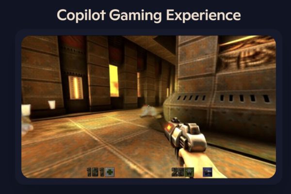 Quake II Microsoft AI Muse Copilot