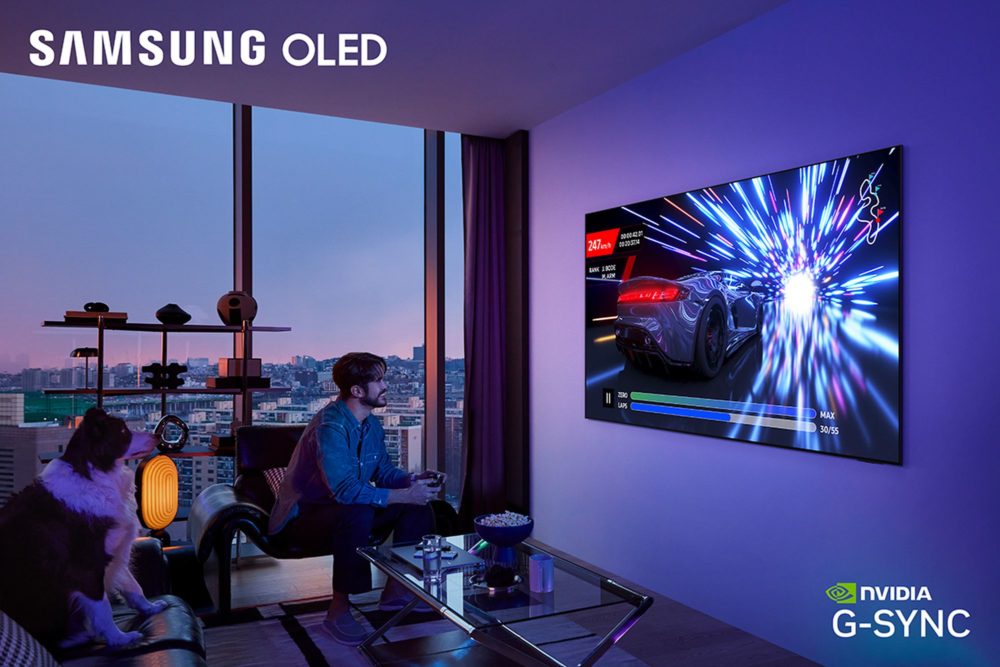 Zdjęcie okładkowe do wpis Samsung wprowadza technologię NVIDIA G-SYNC do telewizorów OLED 2025
