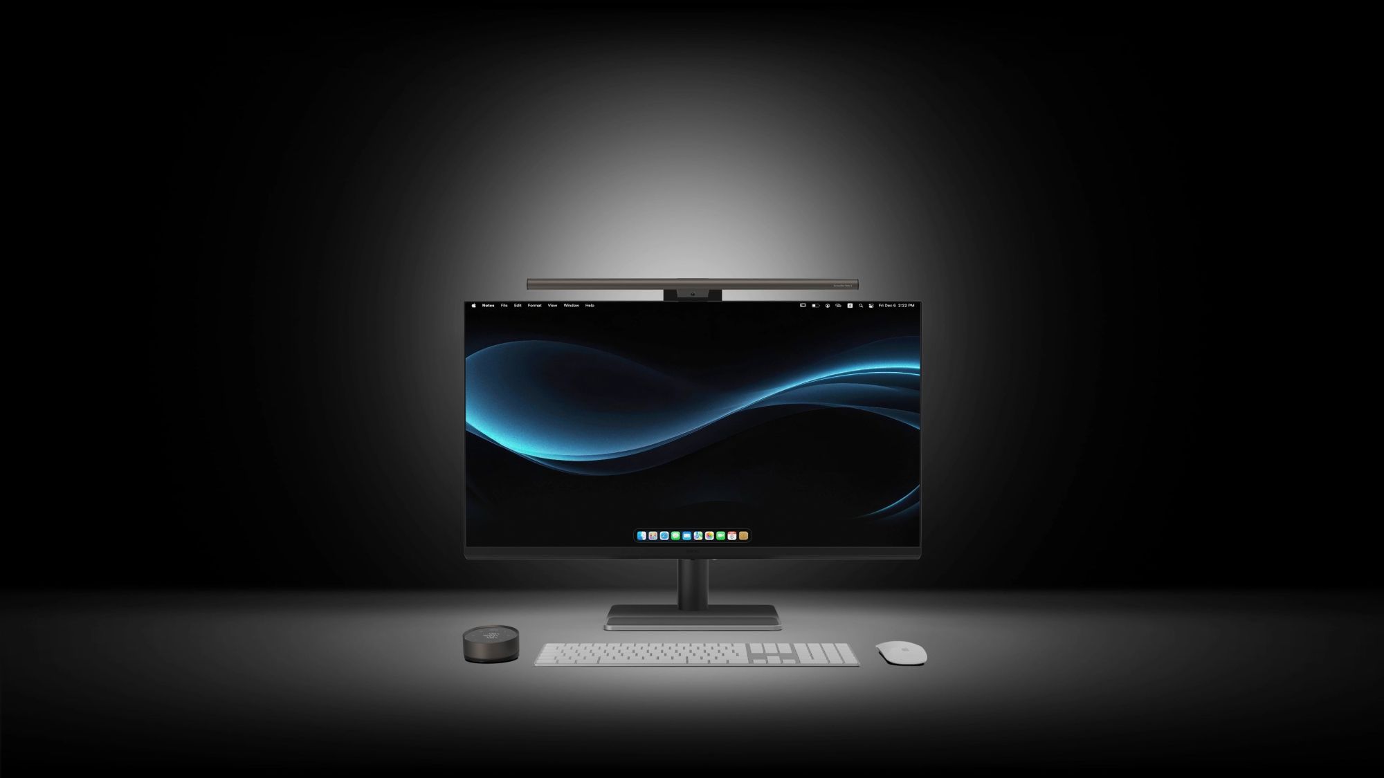 Zdjęcie okładkowe wpisu BenQ wprowadza na polski rynek lampkę na monitor ScreenBar Halo 2
