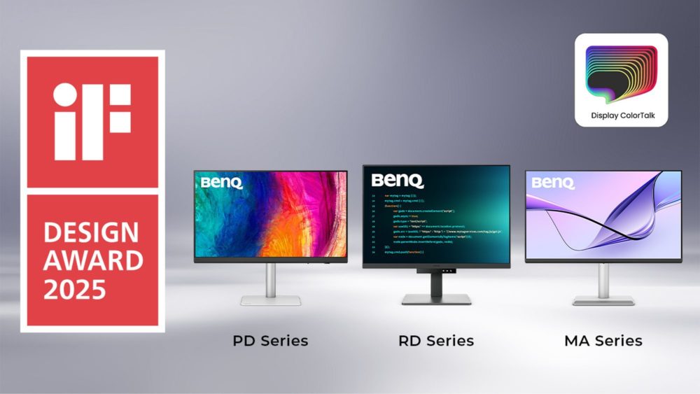 Zdjęcie okładkowe do wpis Profesjonalne monitory BenQ nagrodzone w prestiżowym konkursie iF DESIGN AWARD 2025