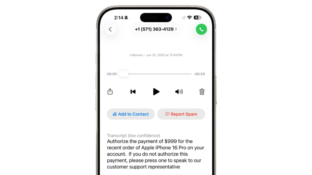 Zdjęcie okładkowe do wpis Warto zgłaszać spam na&nbsp;iPhonie lub Macu – dla Apple to&nbsp;cenne dane