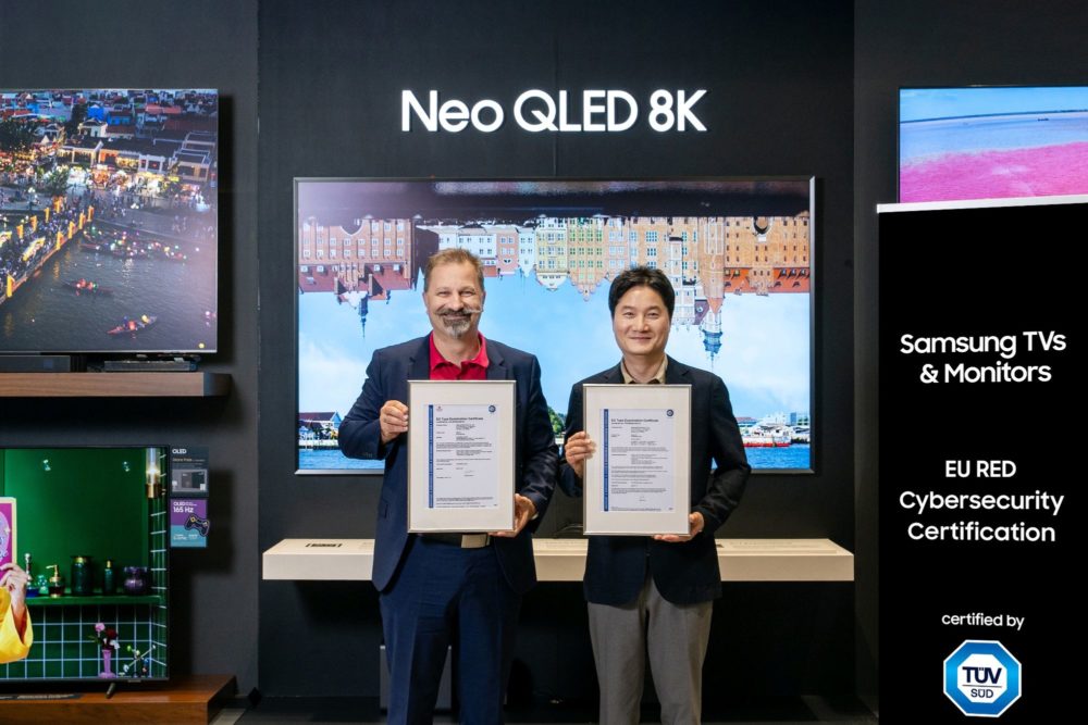 Zdjęcie okładkowe do wpis Samsung wyprzedza unijne przepisy. Nowe telewizory i monitory z certyfikatem bezpieczeństwa