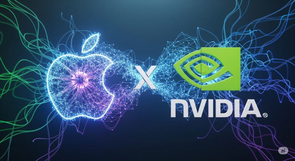 Zdjęcie okładkowe do wpis Niespodziewany sojusz w świecie AI. Framework od Apple będzie działał na sprzęcie Nvidii