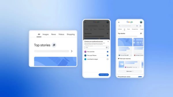 Google Sources Top Stories