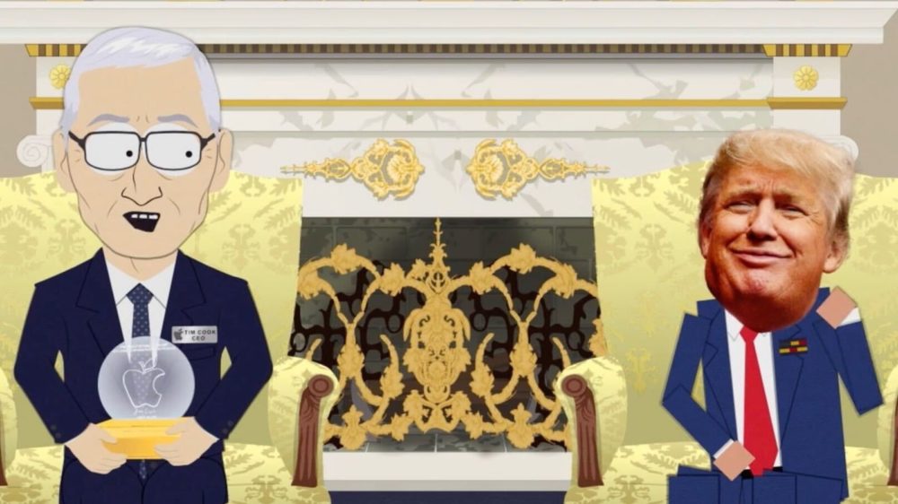 Zdjęcie okładkowe do wpis Tim Cook w najnowszym odcinku „South Park”