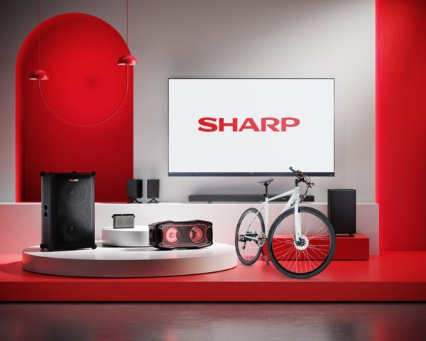 Sharp, IFA 2025, telewizor, MiniLED, Micro LED, soundbar, gramofon, rower elektryczny, e-bike, e-mobilność, Devialet, audio, RTV, News