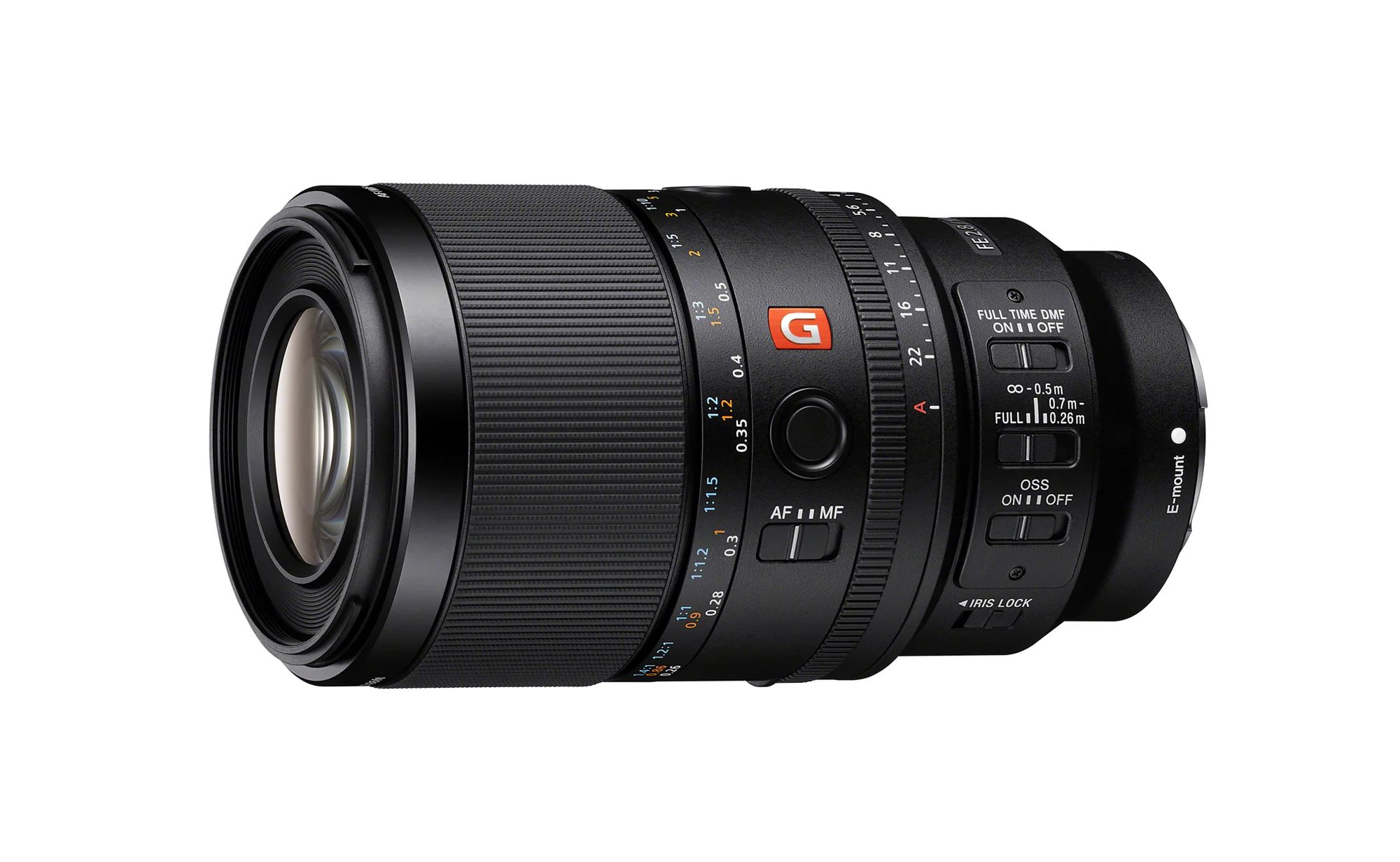 Zdjęcie okładkowe wpisu Sony wyznacza nowe standardy w makrofotografii. Przedstawia obiektyw FE 100 mm F2.8 Macro GM OSS