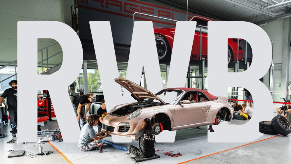 Zdjęcie okładkowe do wpis Akira-san buduje 911 RWB w nowej siedzibie 911 Garage Performance Center w Łomiankach