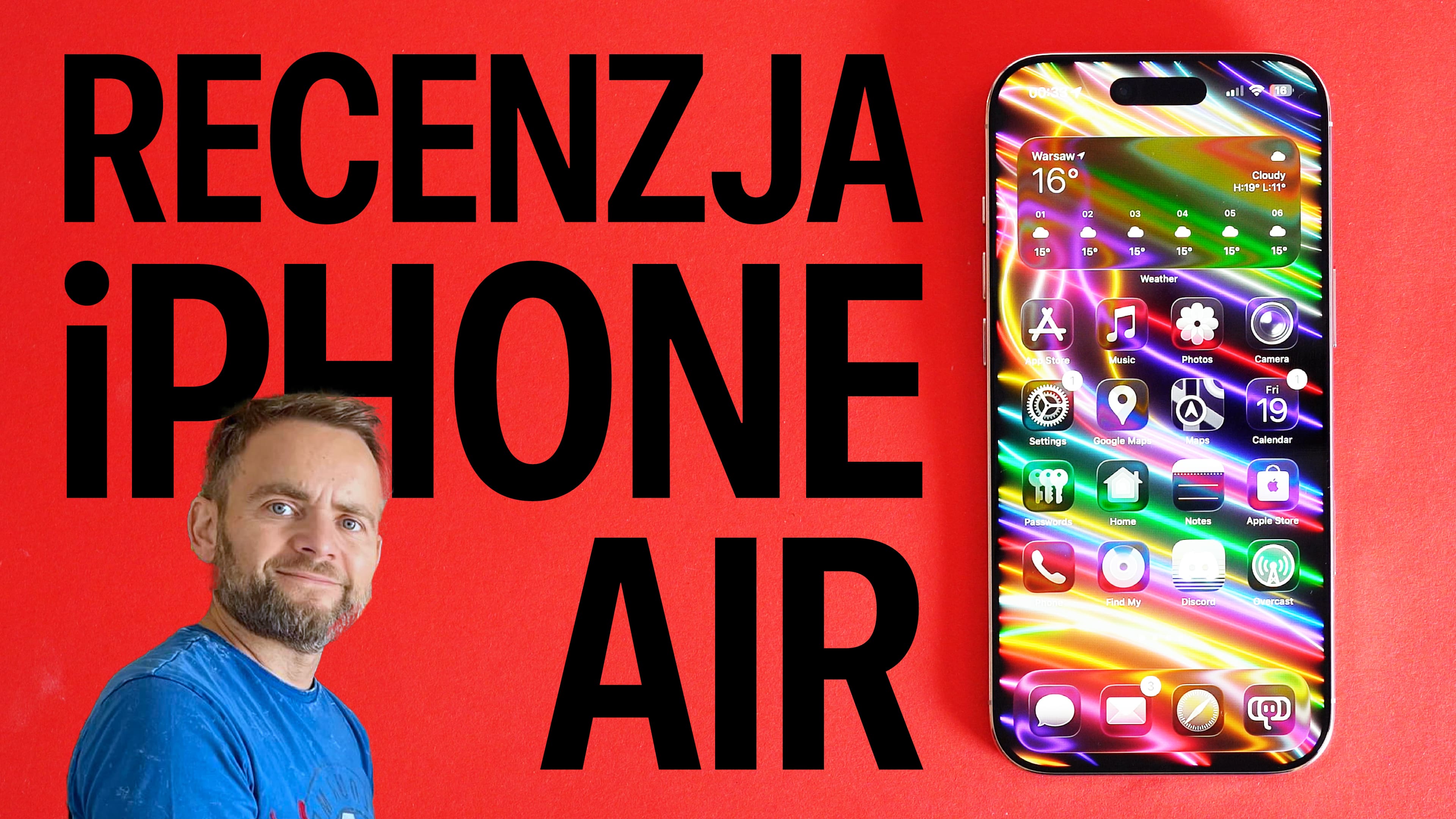 Recenzja iPhone Air – to nie bateria jest problemem! [wideo]